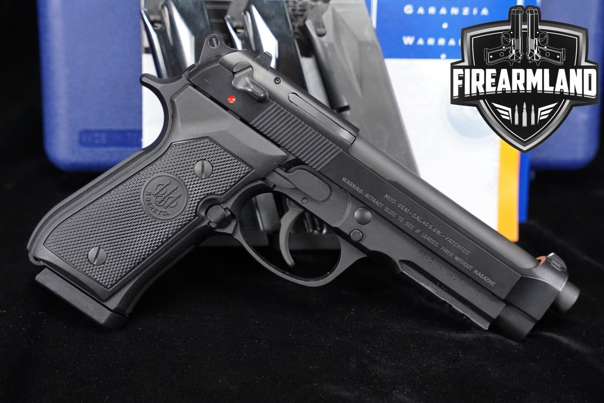 Beretta 96A1 40-S&W 4.92" 96-A1 +4 MAGS & ORIG CASE