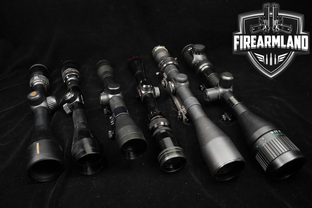 SIX SCOPE LOT 6 Pack Simmons Leatherwood Tasco Bushnell Nikon Scopes