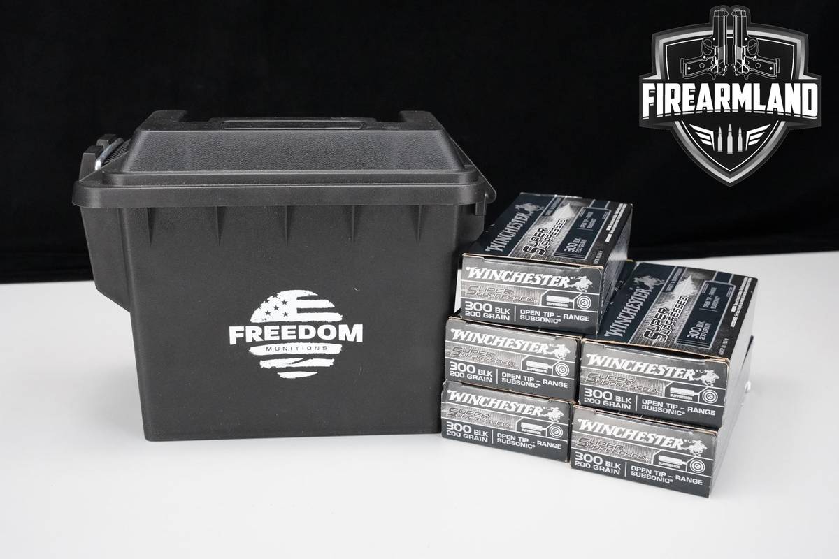 300 Blackout Ammo 300-BLK-AAC Ammunition 350 ROUNDS