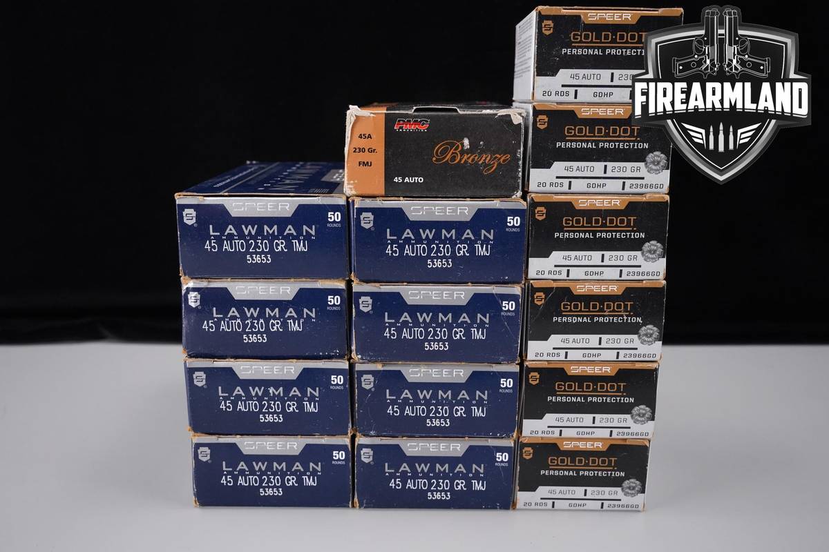 570 RDS! 45 ACP Ammo 45ACP 45 Auto