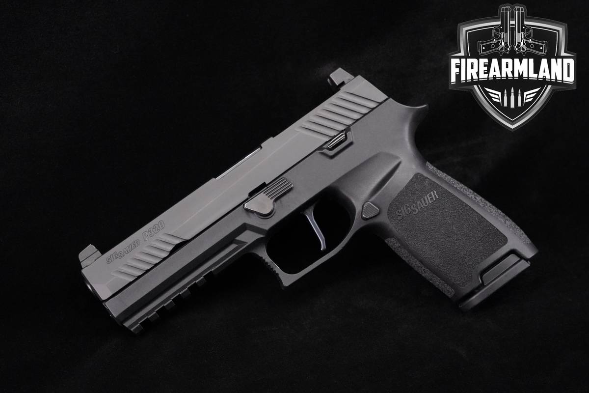 Sig Sauer P320 Full-Size 9mm 4.7" P-320 +2 MAGS & ORIG CASE