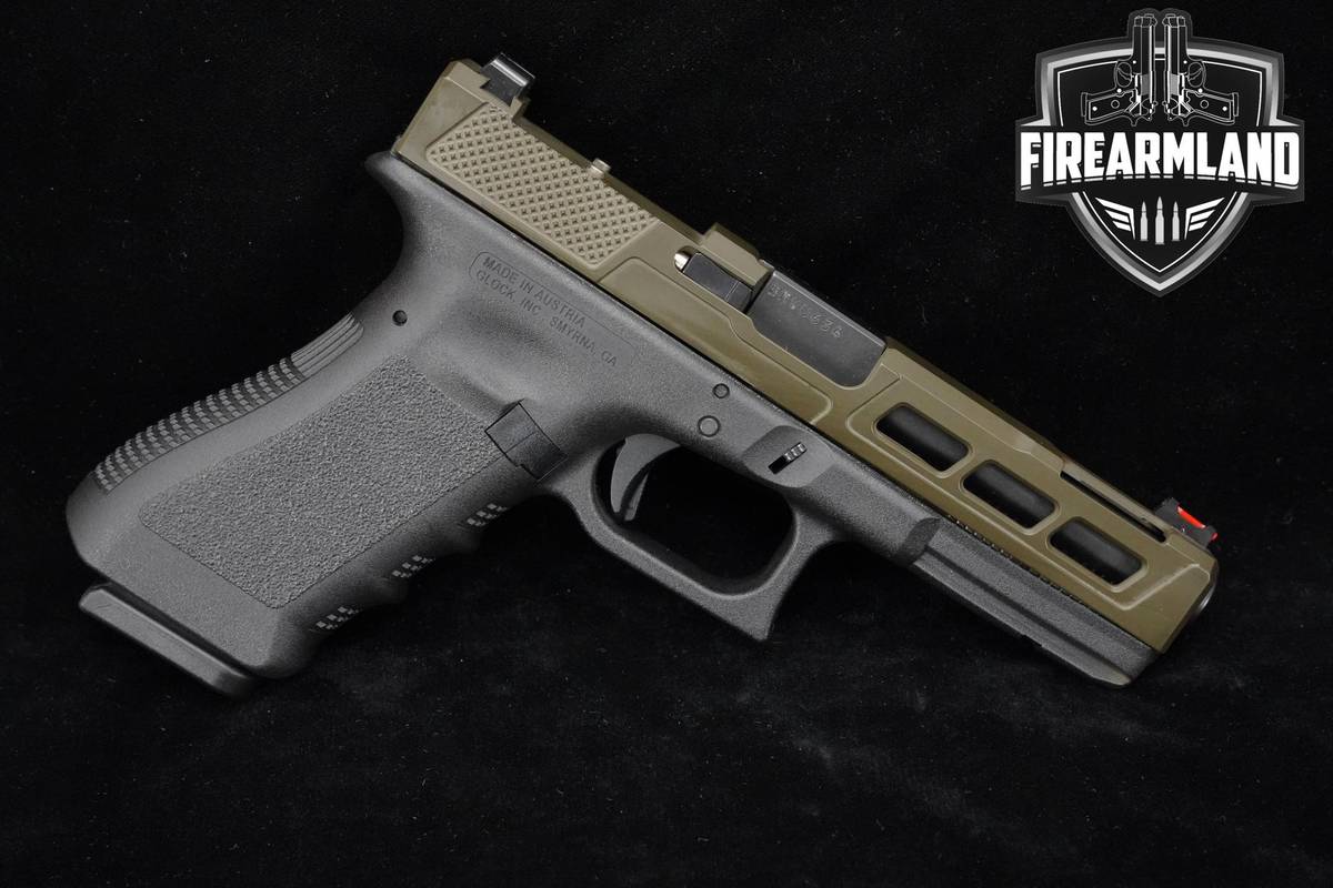 Glock 17 Gen3 9mm 4.4" Two-Tone Glock-17 G17 G-17 Gen-3 +3 MAGS & ORIG CASE