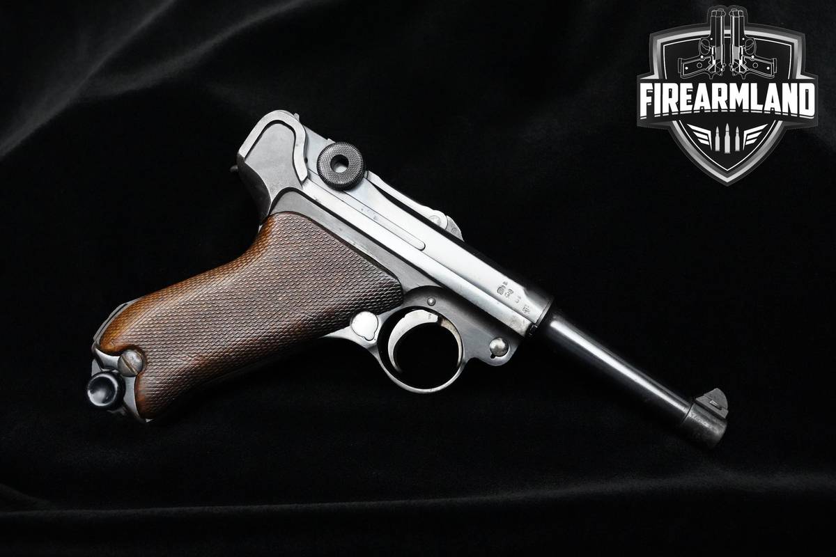 MATCHING Erfurt ~1916 P-08 Luger 9mm 4" Blued Pistol Germany Luger P08