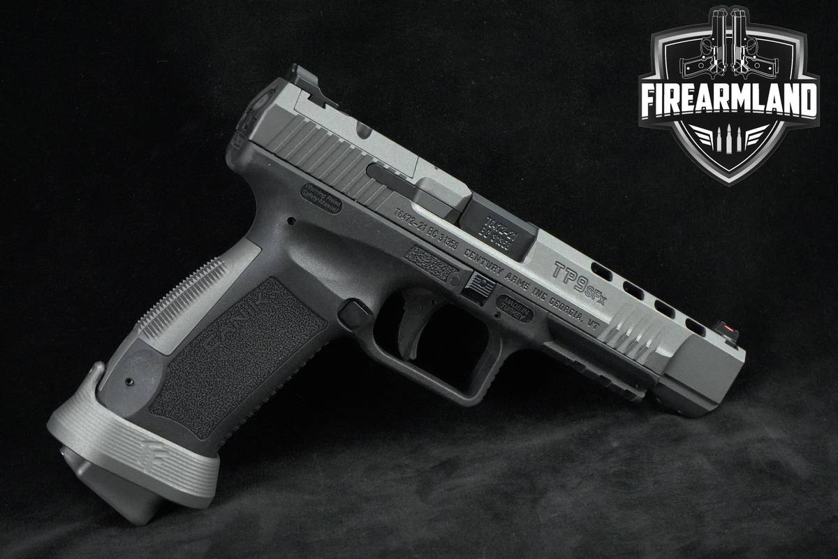Canik TP9SFx 9mm 5" Tungsten Gray Canik-TP9SFx TP9-SFx +2 MAGS & HOLSTER