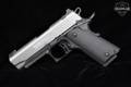 Browning 1911-380 Black Label Pro Stainless Compact with Rail .380 ACP Two-Tone Stainless & Black in Very Good Condition Image 4