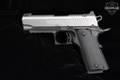 Browning 1911-380 Black Label Pro Stainless Compact with Rail .380 ACP Two-Tone Stainless & Black in Very Good Condition Image 5