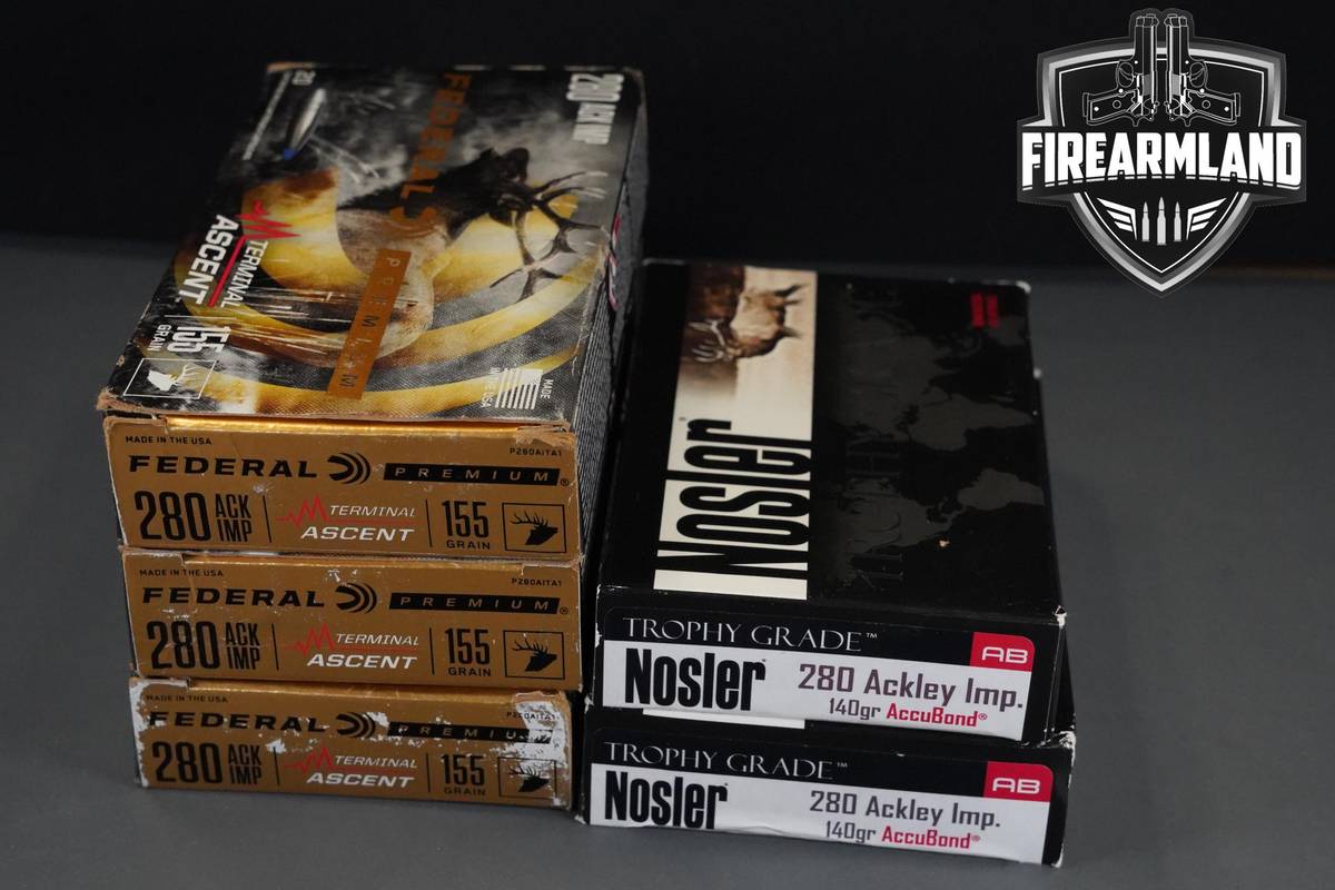 280 AI Ammo 280-AI Ammunition 100 ROUNDS