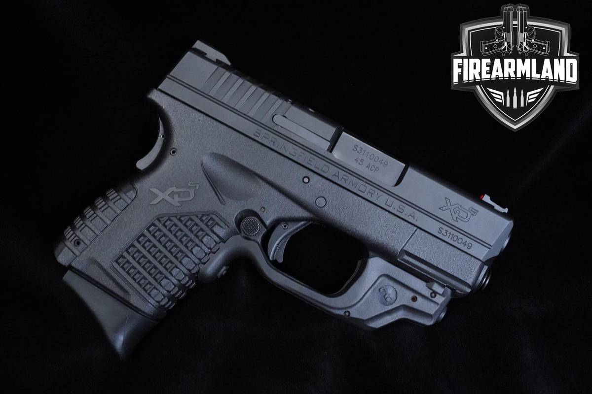Springfield Armory XDS-45 3.3 Crimson Trace 45 ACP XDS-45 XDS45 +ORIG CASE