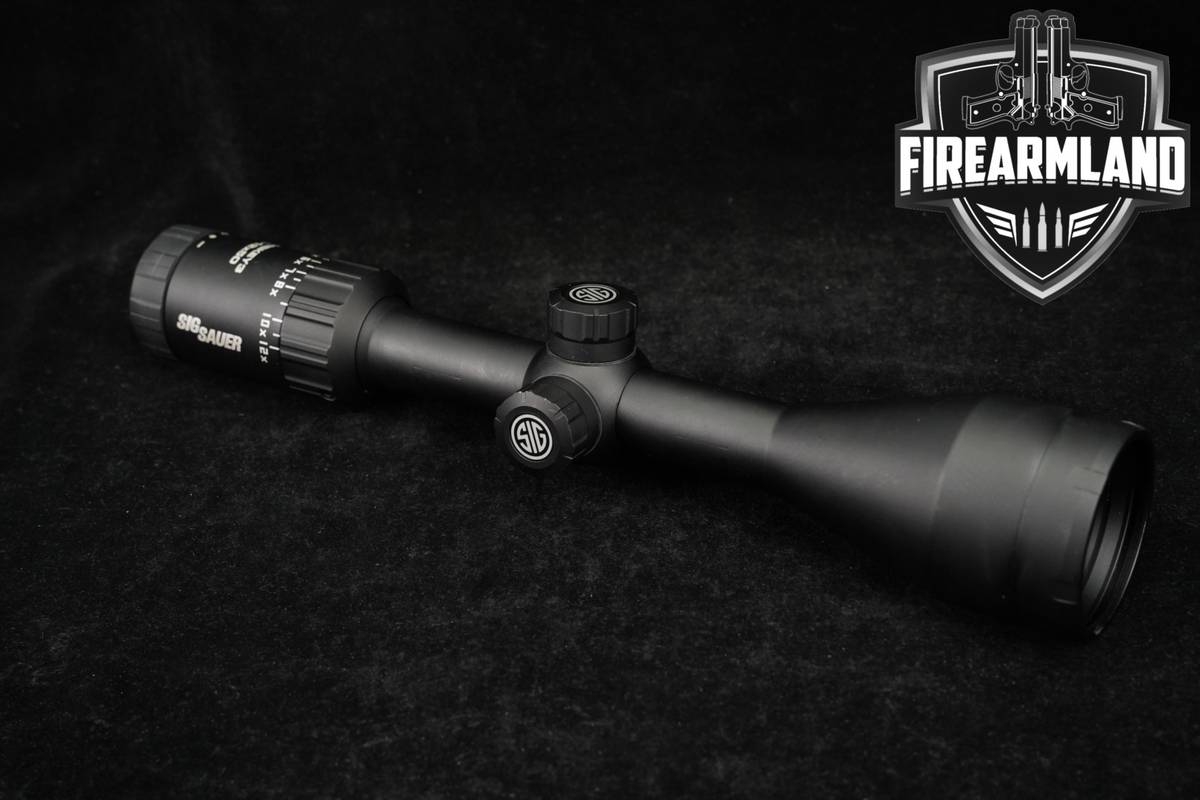 Sig Sauer WHISKEY3 4-12x50mm SFP BDC-1 Quadplex Scope WHISKEY 3