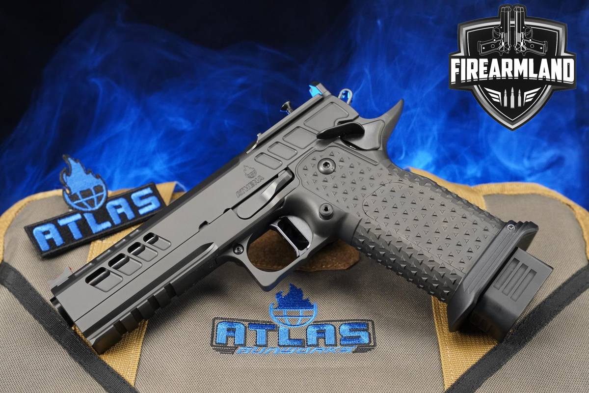 Atlas Gunworks Athena V2 Perfect Zero 9mm 1911 4.6" 2011 +2 MAGS & OG CASE