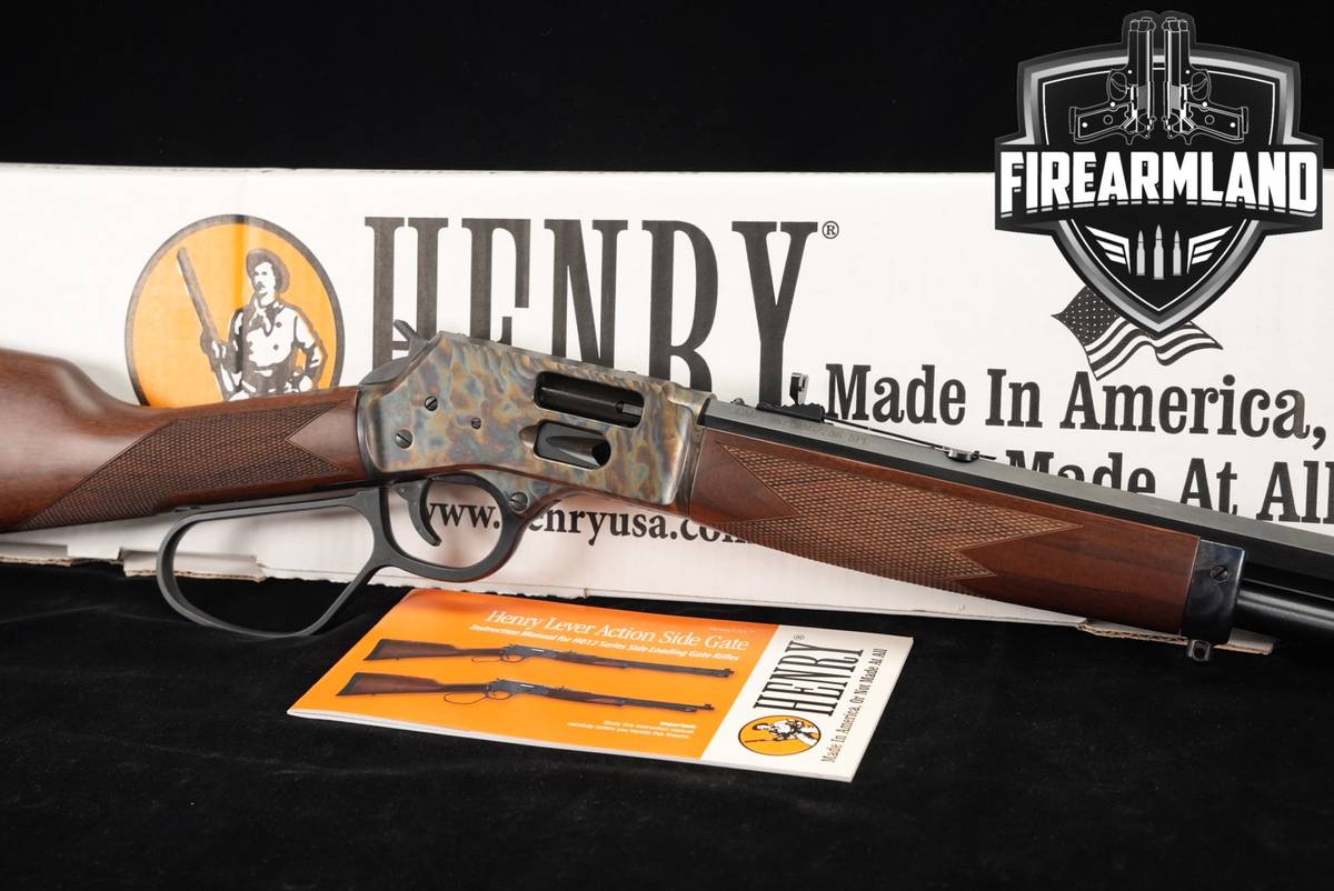 Henry Big Boy Color Case Hardened Side Gate Carbine 357-38 16.5" +ORIG BOX