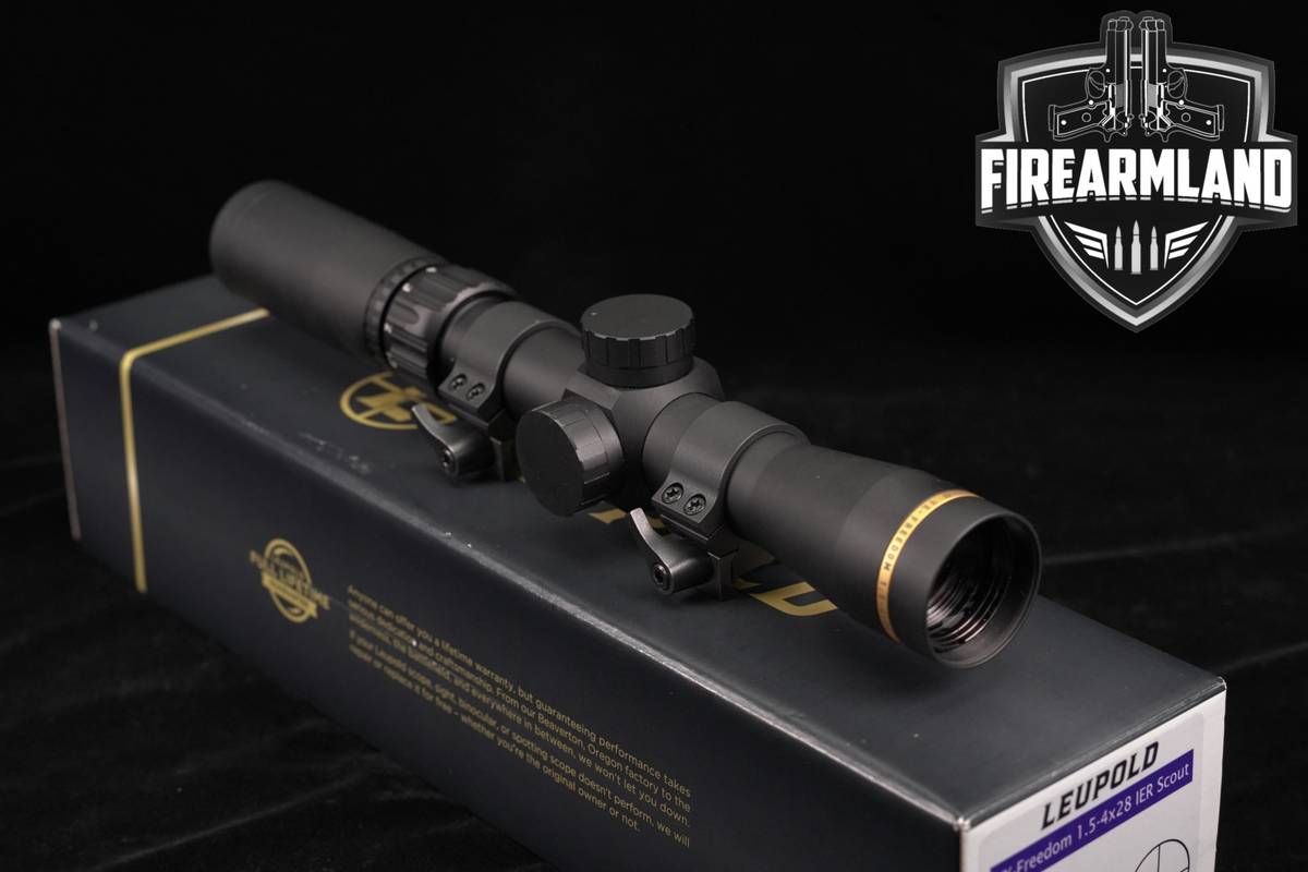 Leupold VX-Freedom 1.5-4x28mm IER Scout SFP LPVO MOA Duplex Reticle Scope