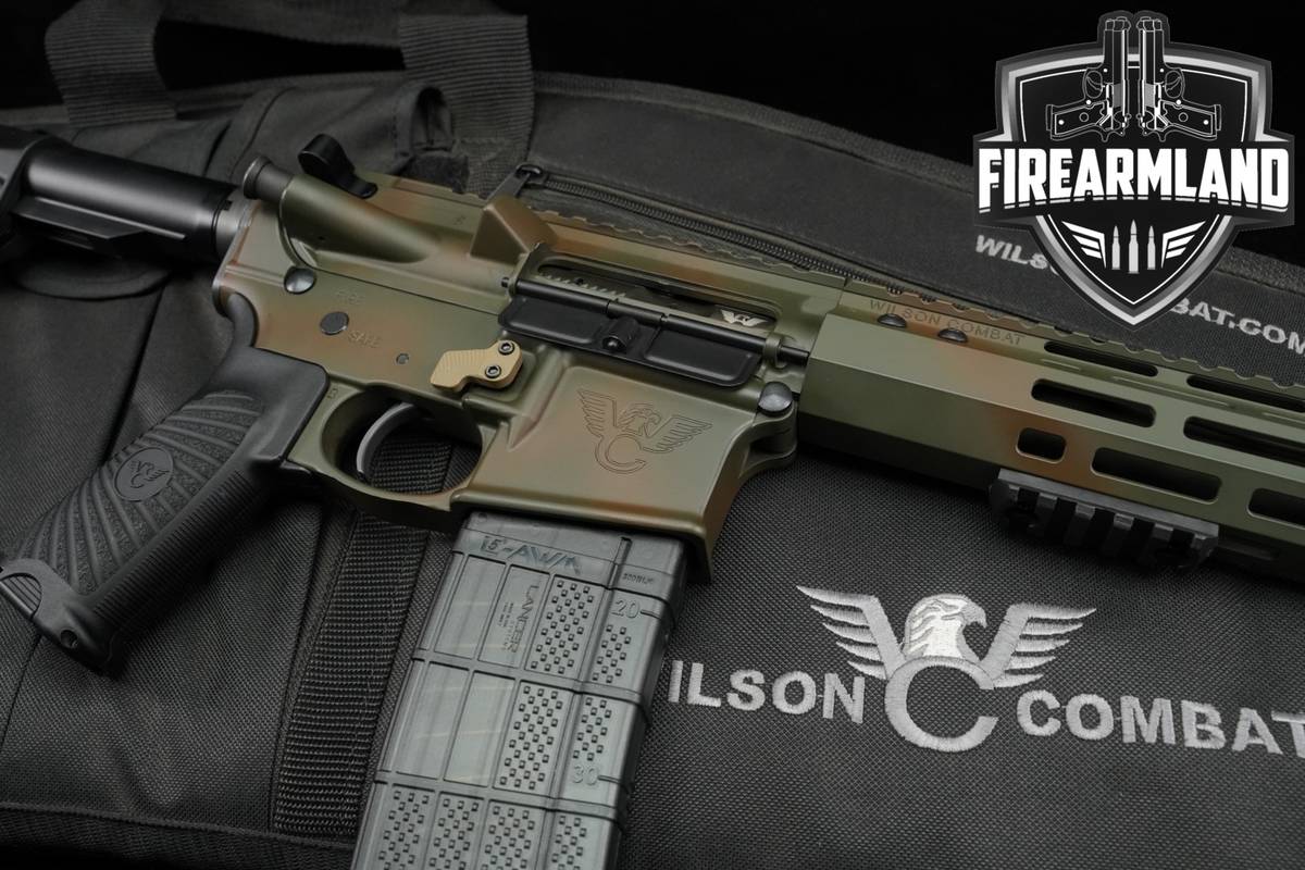 Wilson Combat WC-15F Protector 300 HAMR AR-15 AR15 16.25" Camo +ORIG CASE