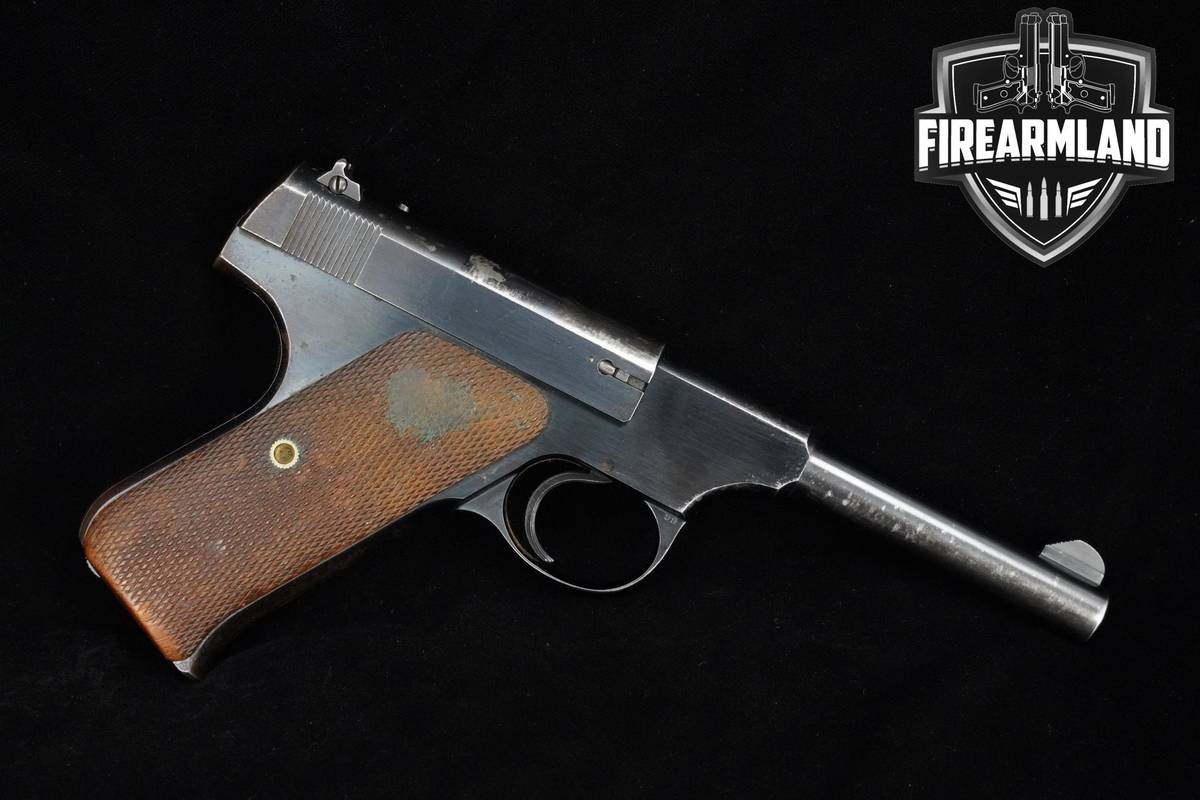 1940 Colt The Woodsman 22LR 4.5" Blued Patina Colt Woodsman 22-LR
