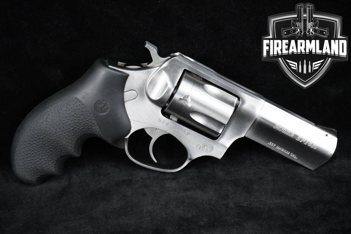 Ruger SP101 357 Magnum SP-101 3.06" Satin Stainless DA/SA Carry Revolver