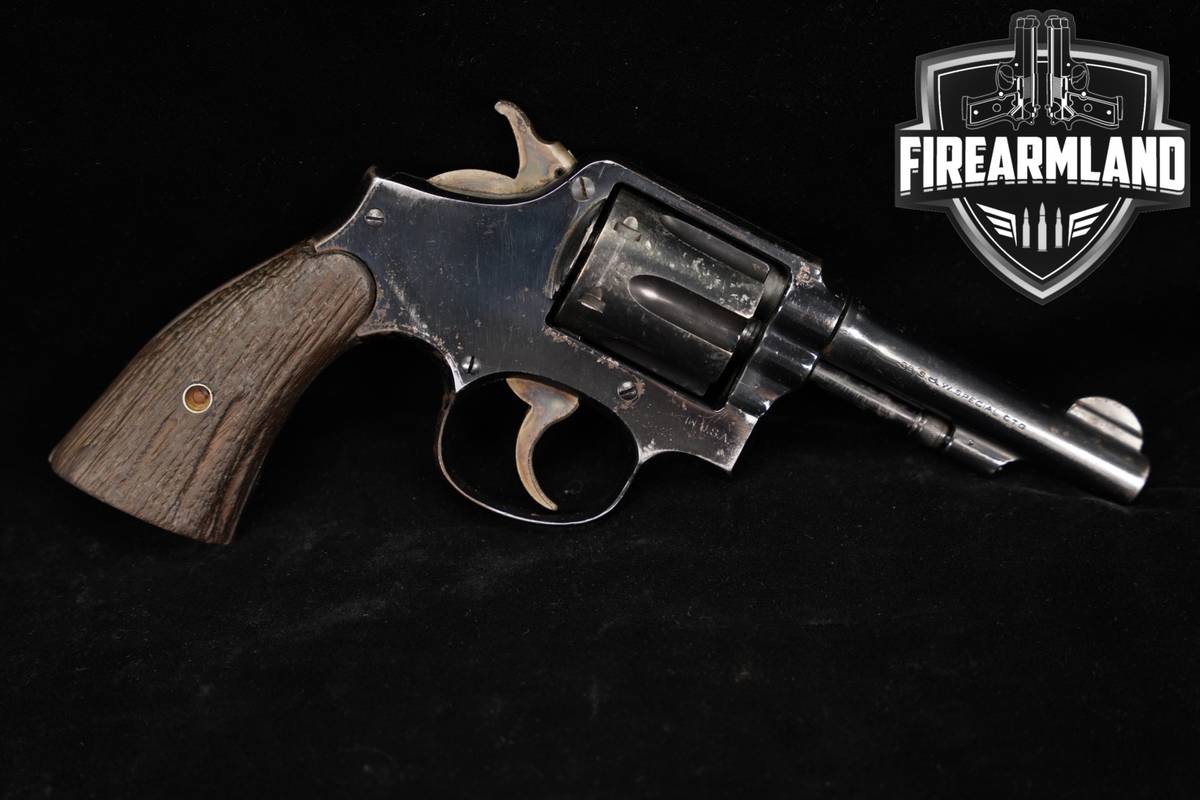 1940s Smith & Wesson 38 MILITARY POLICE Pre-Model 10 S&W 38Spl Blued