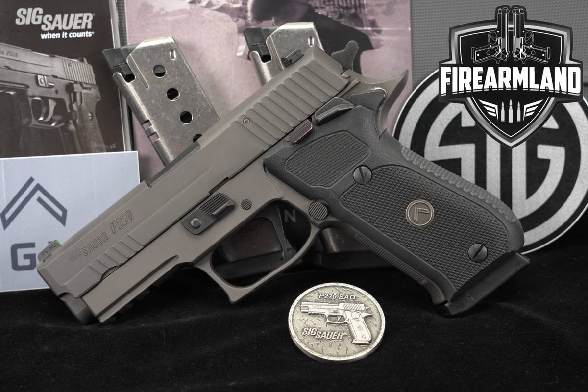 LIMITED Sig Sauer P220 Legion Carry SAO 45 ACP 3.9 P 220 +3 MAGS & ORIG BOX
