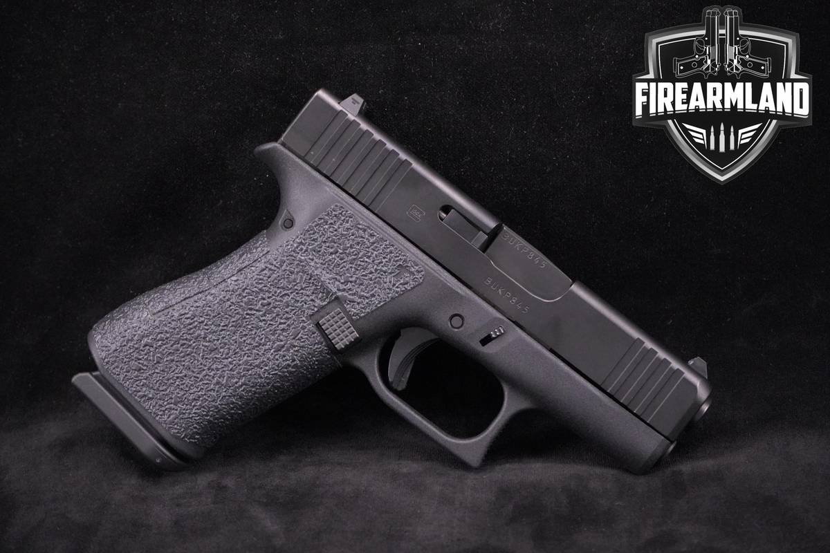 Glock 43X Slimline 9mm 3.4 43-X +8 MAGS & ORIG CASE