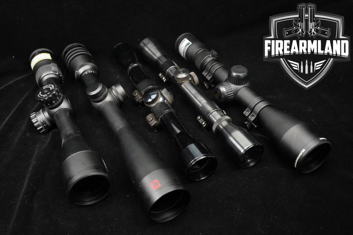 Multiple Manufacturers FIVE SCOPE LOT in Good Condition
