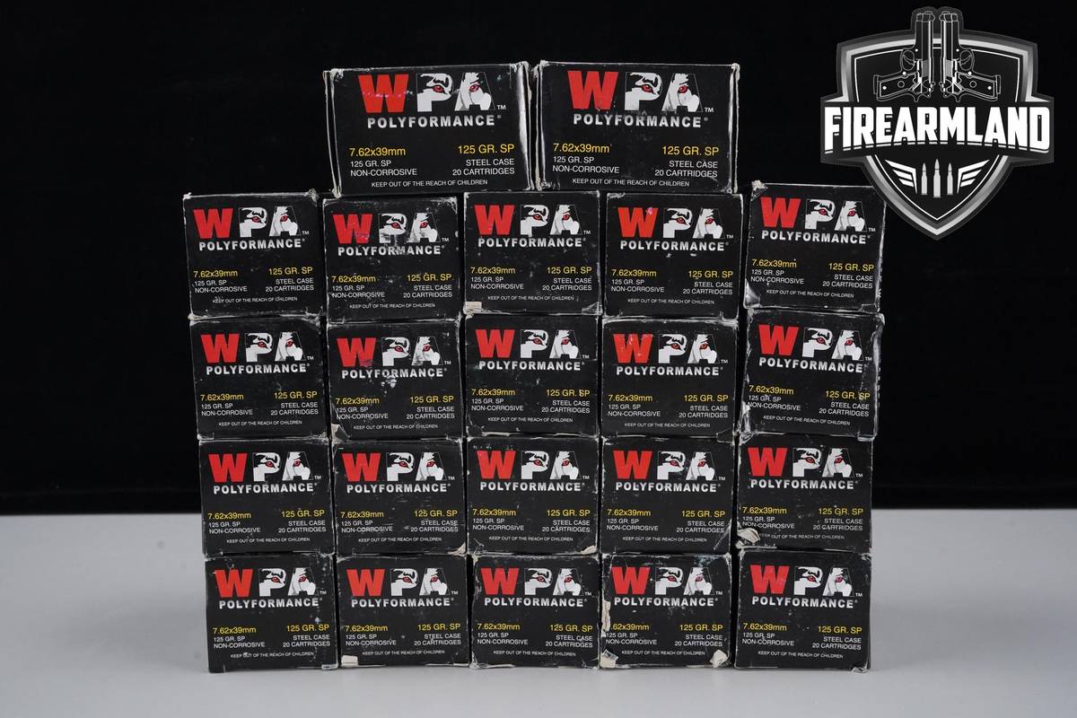 440 RDS! 7.62x39 Ammo 7.62