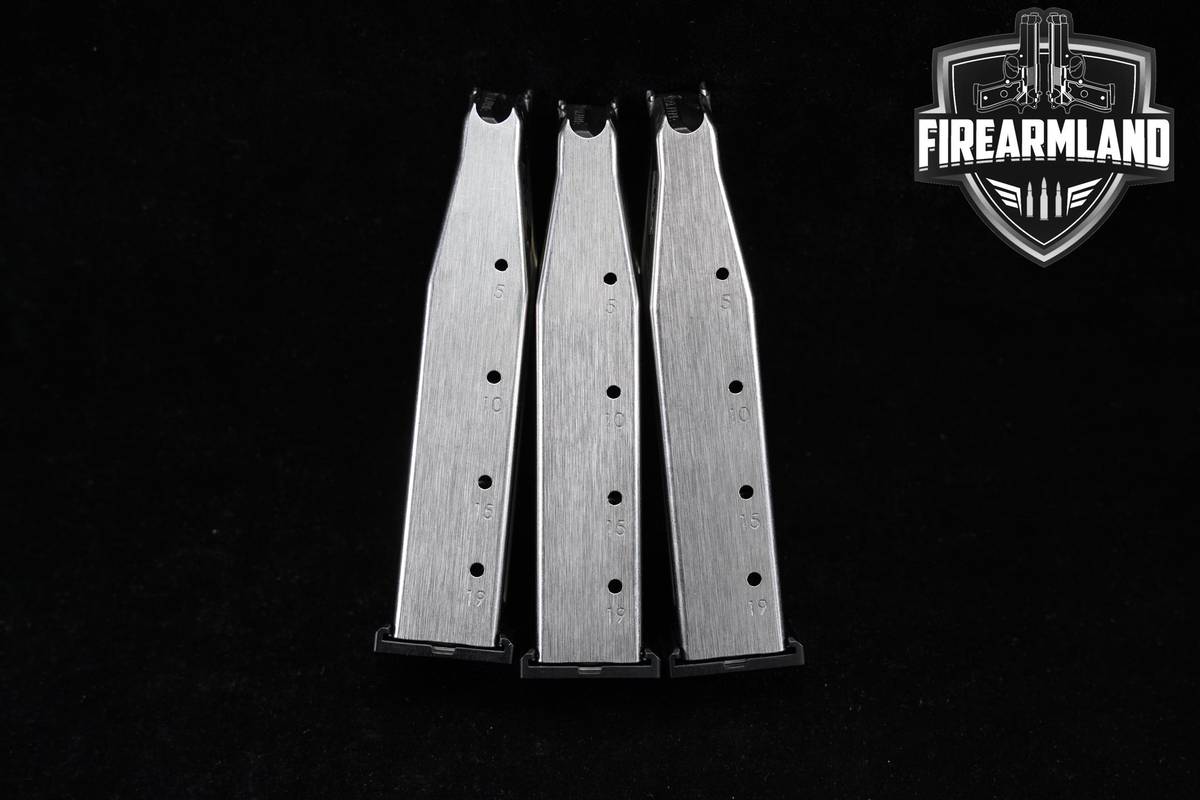 Check-Mate 2011 Magazines Stainless 1911-2K11 +3 MAGS