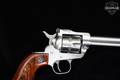 2010 Sturm Ruger New Model Single-Six Convertible .22 LR / .22 WMR Satin Stainless in Good Condition Image 4