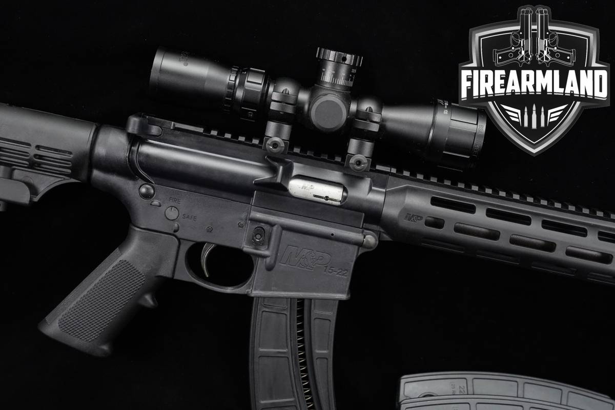 Smith & Wesson M&P15-22 Sport S&W 22LR AR-15 AR15 M&P BSA SWEET AO +4 MAGS