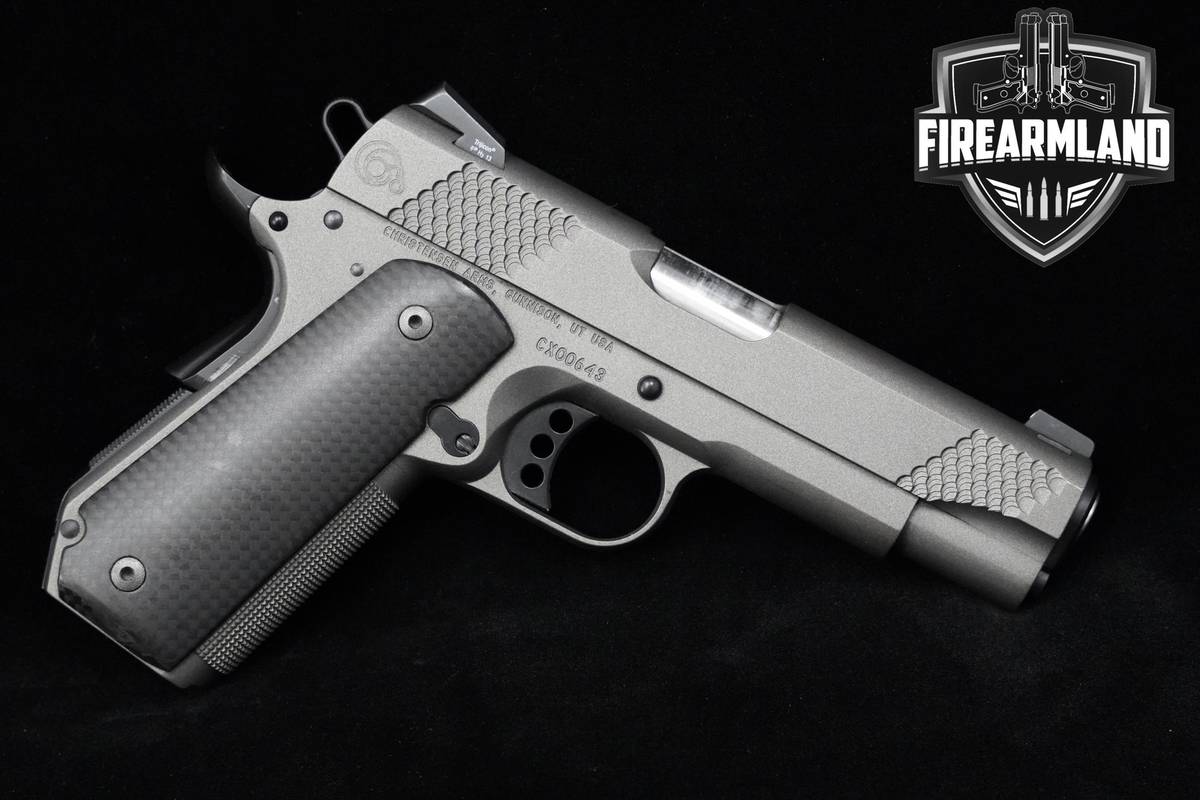 RARE Christensen Arms 1911 Titanium Commander 45 ACP 4.25" 1911 +ORIG CASE