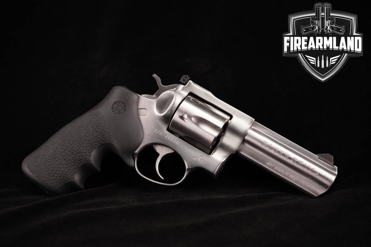 1995 Ruger GP100 357 Magnum GP-100 4.2" Satin Stainless DA/SA