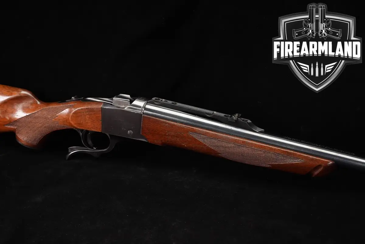 1979 Ruger No.1 375 H&H Magnum 24" Blued & Walnut No1