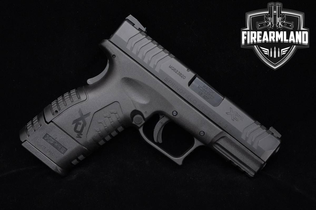Springfield Armory XDM-45 Compact 9mm SA XDM-45 XDM45 +ORIG CASE & HOLSTER