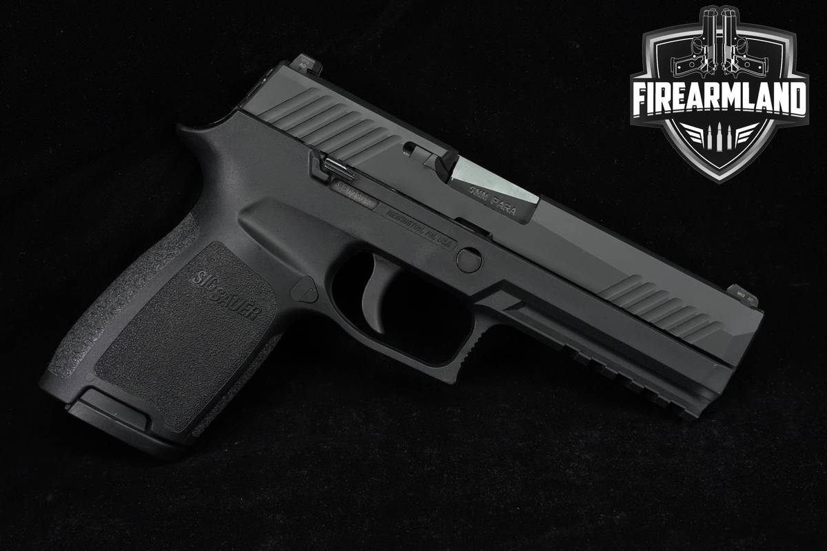 Sig Sauer P320 Full-Size FS 9mm 4.7" +2 MAGS & ORIG CASE