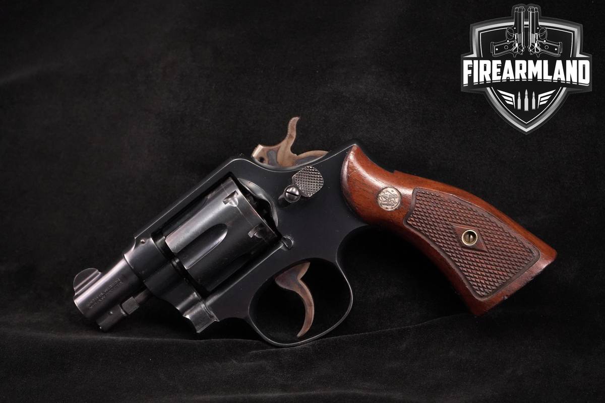 RARE 2" SNUB NOSE 1949 Smith & Wesson 38 Military & Police Pre-Model 10 M&P