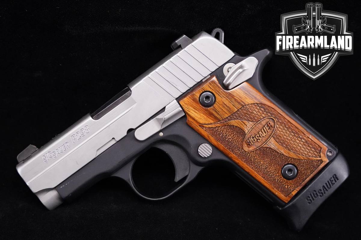 Sig Sauer P238 SAS 380 ACP P 238 1911 2.7" Two-Tone