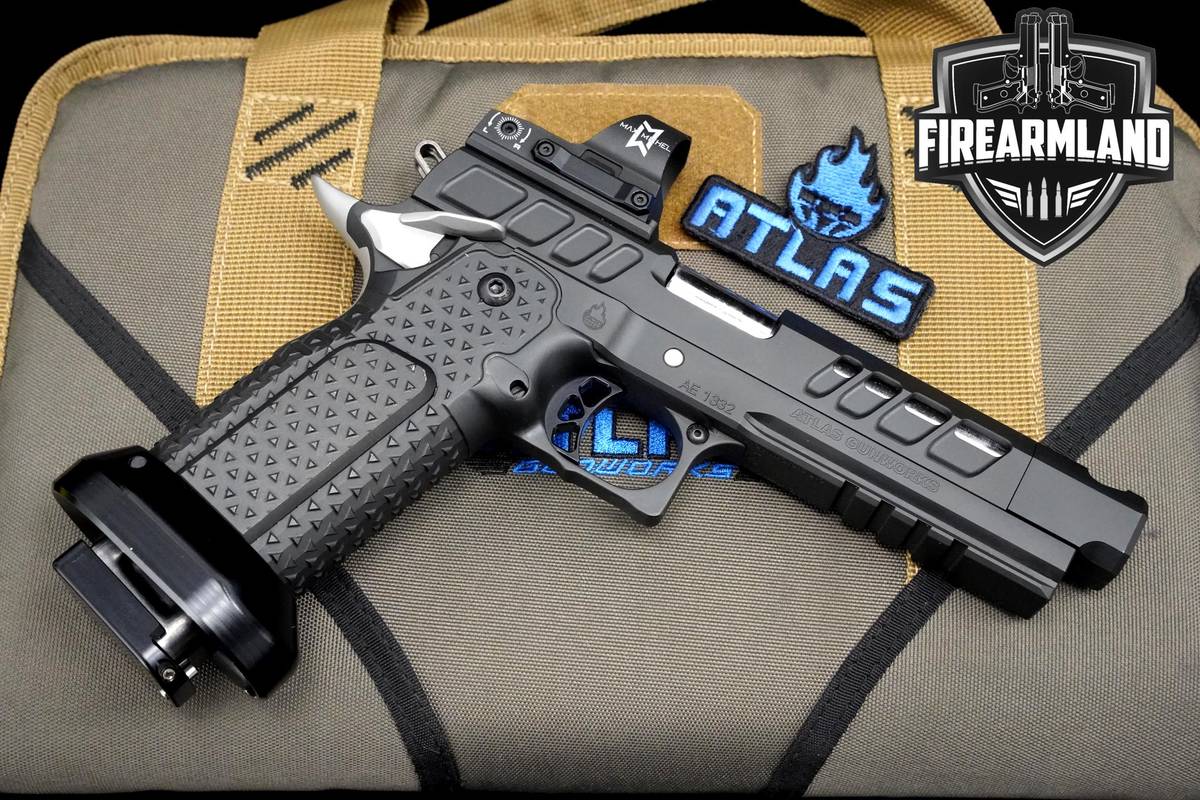 Atlas Gunworks Erebus v2 Perfect Zero 9mm 1911-2011 Atlas Erebus +ROMEO3MAX