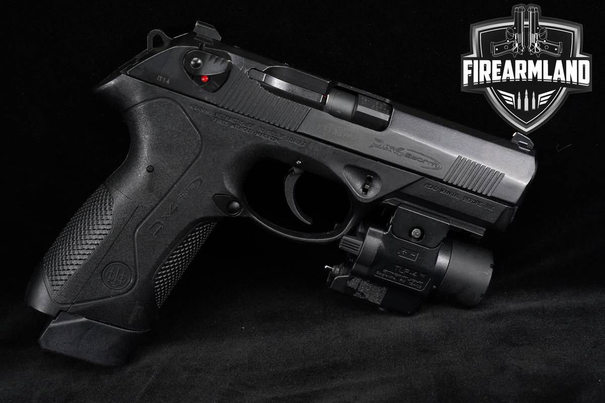 Beretta PX4 Storm Full-Size 40 S&W 4" +2 MAGS, OG CASE & STREAMLIGHT TLR-4