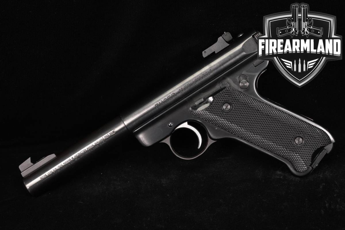 2000 Ruger Mark II Target 22LR 5.5" Blued MK 2