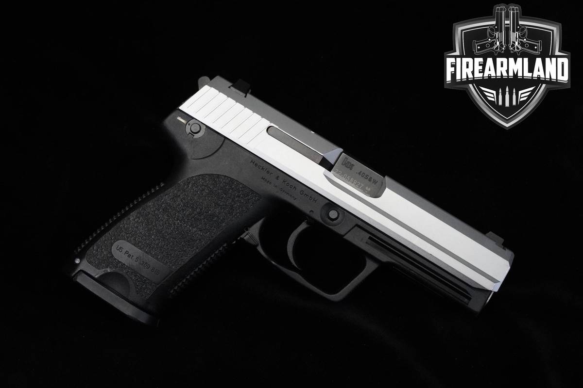 1997 Heckler & Koch (H&K-HK) USP V1 40 S&W Two-Tone H&K-HK-USP USP40 DA/SA