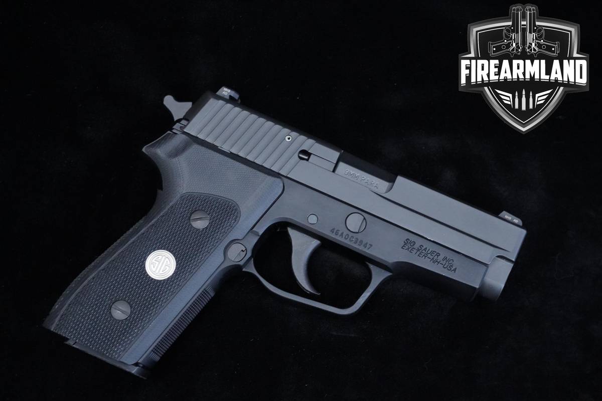 Sig Sauer P225 A1 9mm 3.6" Nitron Sig-Sauer P225 P-225 +2 MAGS & ORIG CASE