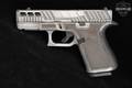Shark Coast Tactical Glock 19 Gen5, Grey Orca 9mm Luger Two-Tone Distressed Grey/Metallic in Excellent Condition Image 5