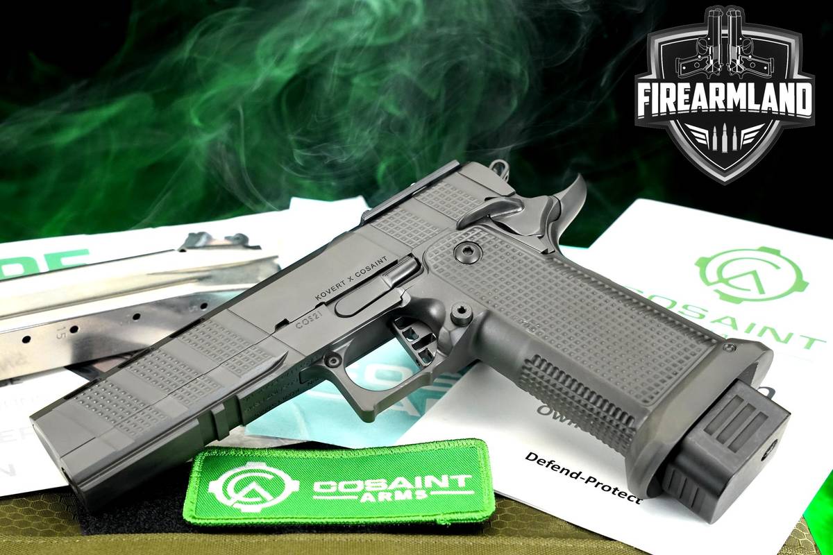 Cosaint Arms COS21 KOVERT X Hybrid Ported 9mm 1911 5" 2011 +2 MAGS