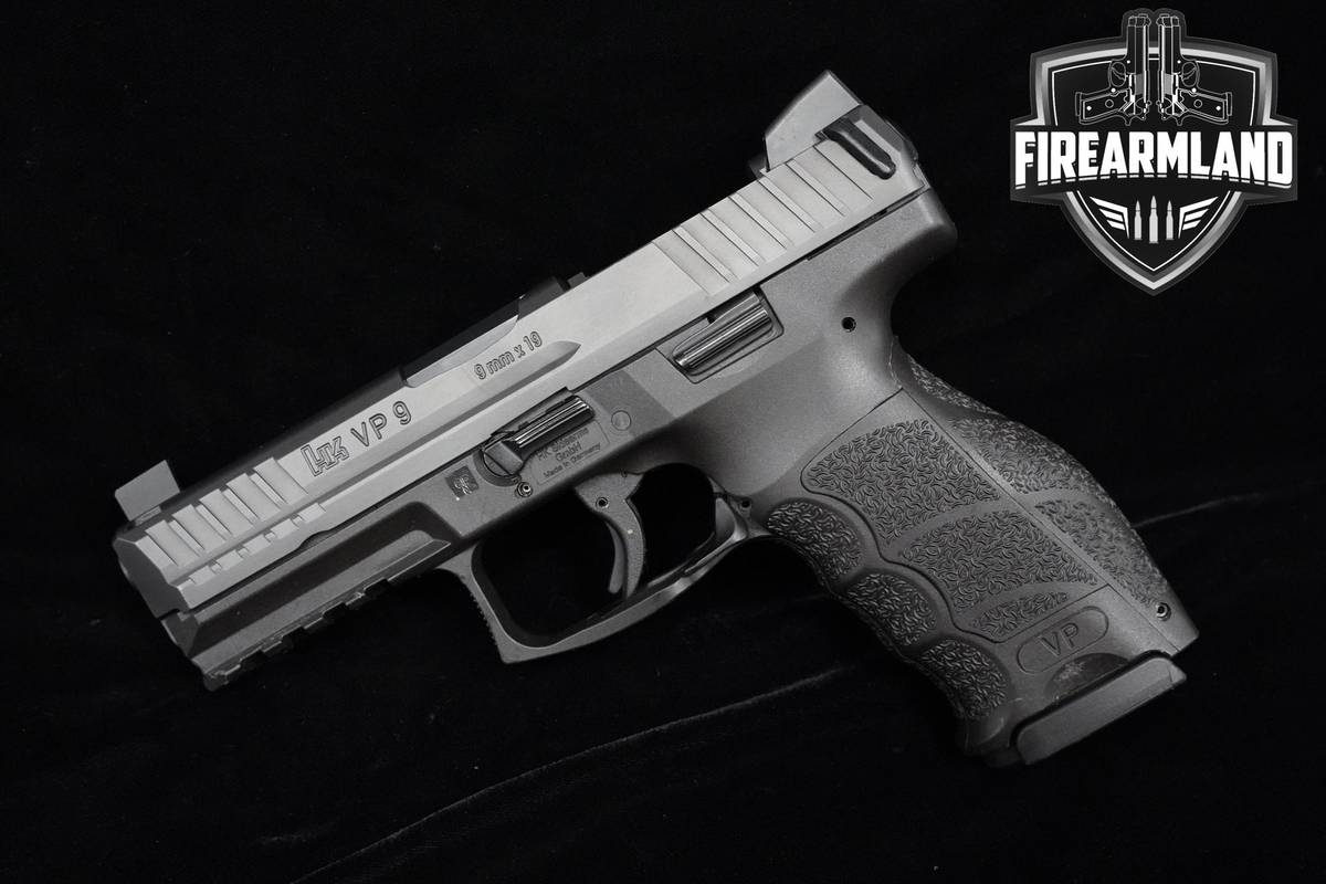 Heckler & Koch (H&K-HK) VP9 RMR CUT 9mm H&K-HK VP-9 +ORIG CASE