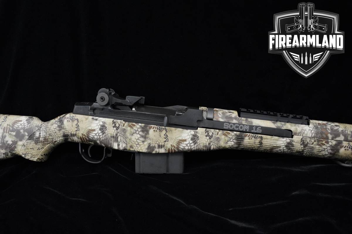 Springfield Armory M1A SOCOM 16 308 Win 16.25" KRYPTEK M1A M14 +ORIG CASE