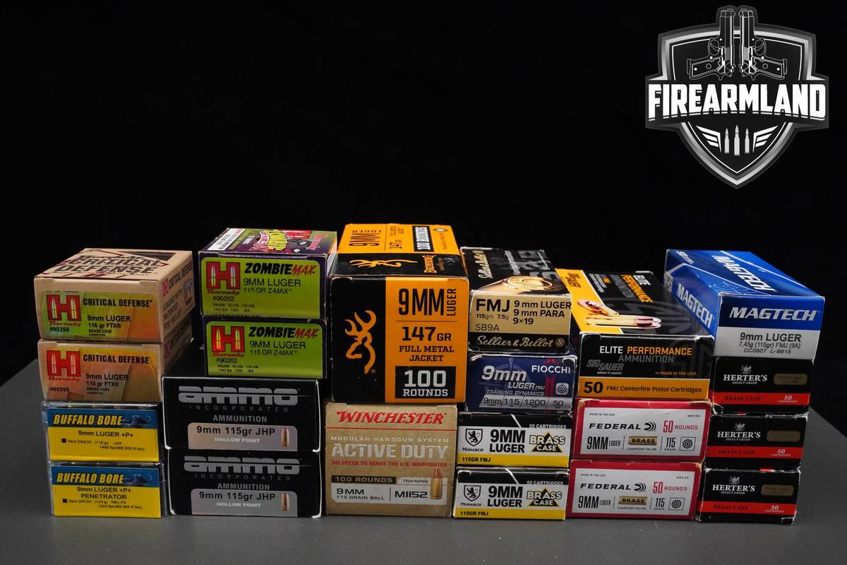 9MM Ammo 9MM Ammunition 930 ROUNDS