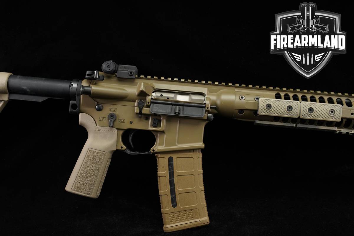 LWRC M6IC-SPR Piston 5.56 NATO AR-15 AR15 16" FDE IC 556