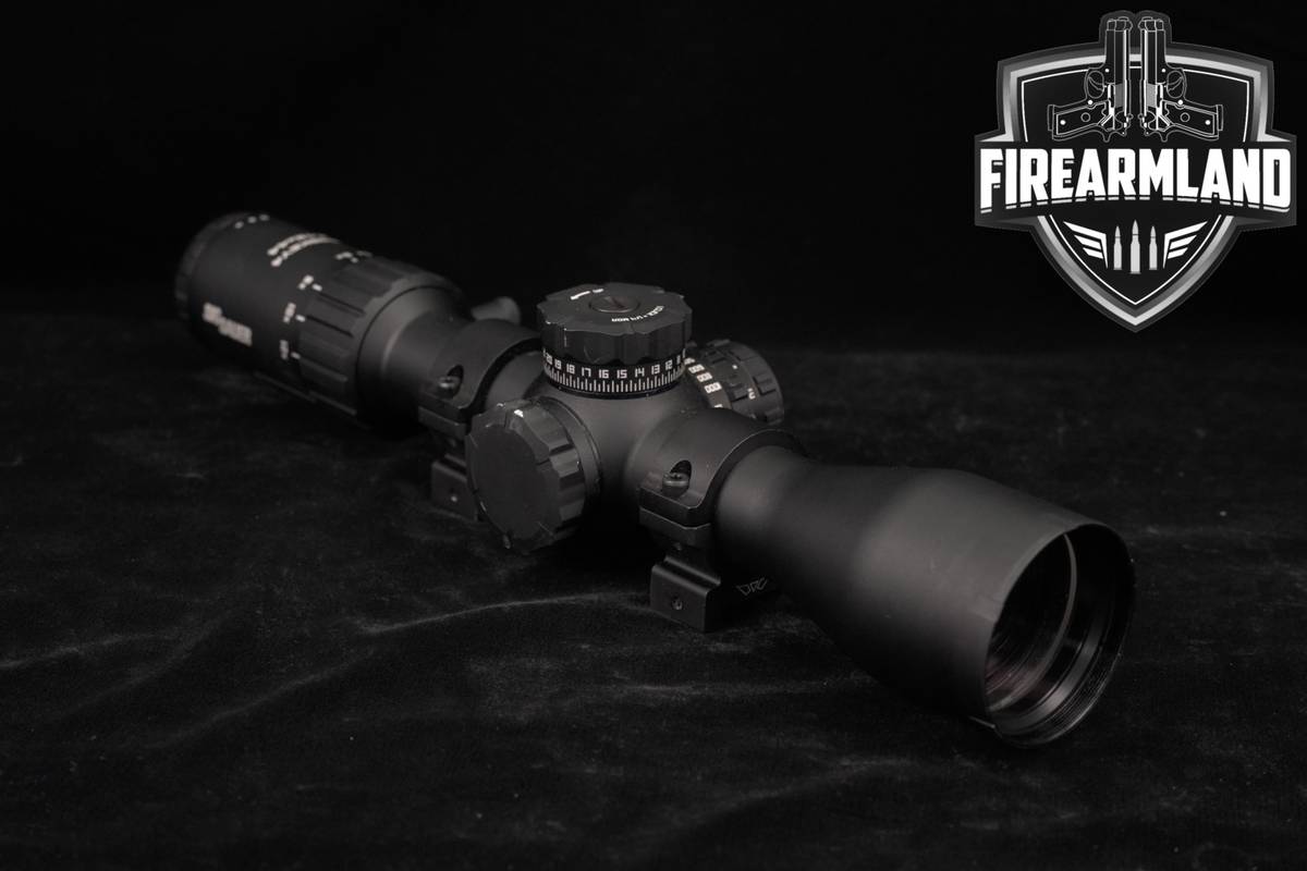 Sig Sauer Whiskey4 3-12x44 Illuminated BDC-1 Hellfire SFP 30mm Whiskey 4