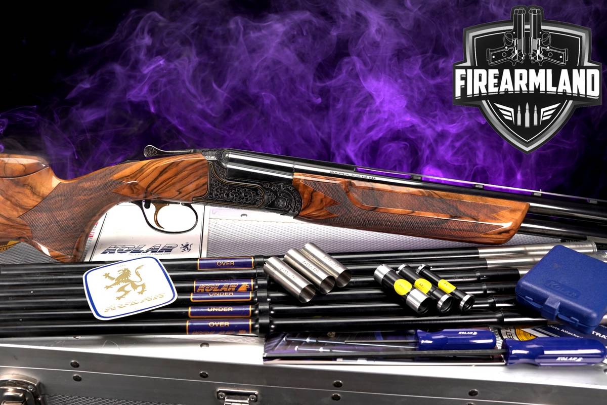CUSTOM ENGRAVED Kolar Max Skeet 12-Ga 28" Walnut +OG CASE & SUB-GAUGE TUBES