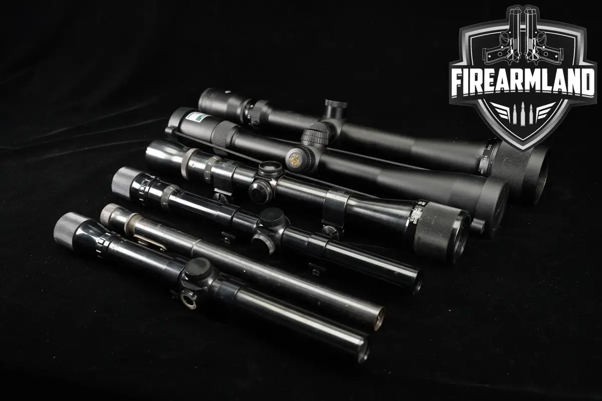 SIX SCOPE LOT 6 Pack Weaver Tasco Nikon Riflescope Scopes