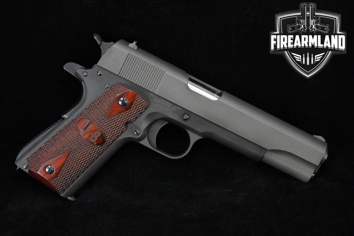 Auto Ordnance 1911A1 US Army GI 45 ACP 1911 5" Auto-Ordnance 1911-A1