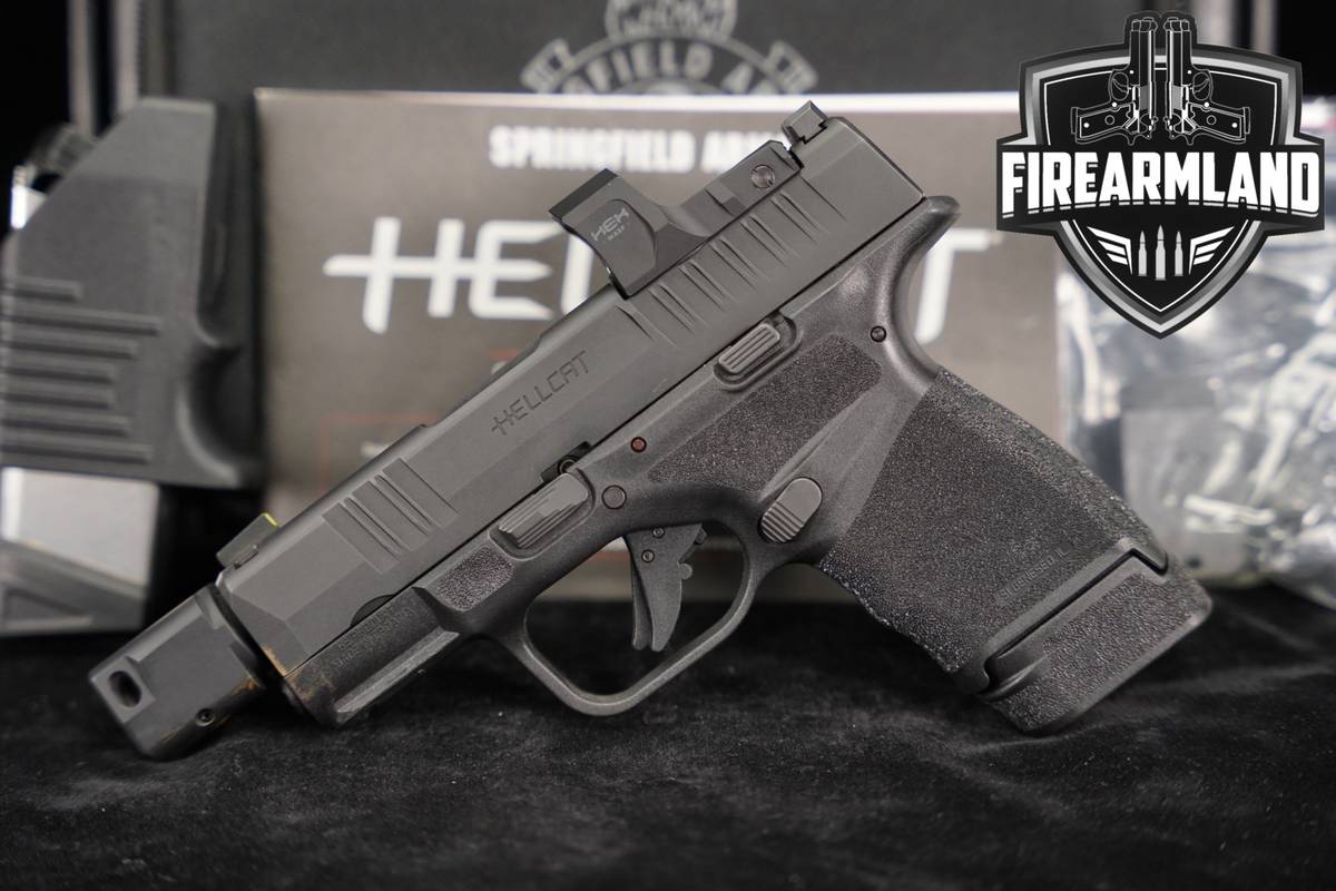 Springfield Armory Hellcat RDP Rapid Defense COMP 9mm +3 MAGS, HEX OPTICS